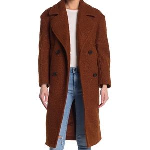 Topshop boucle coat. Size 6 US.